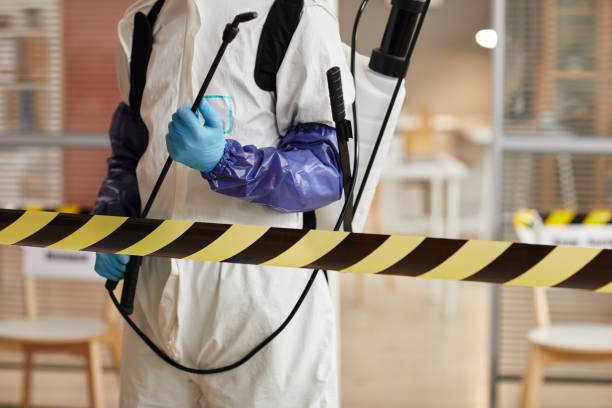 Professional Trauma Scene Cleanup technician working in Frankfort, MI